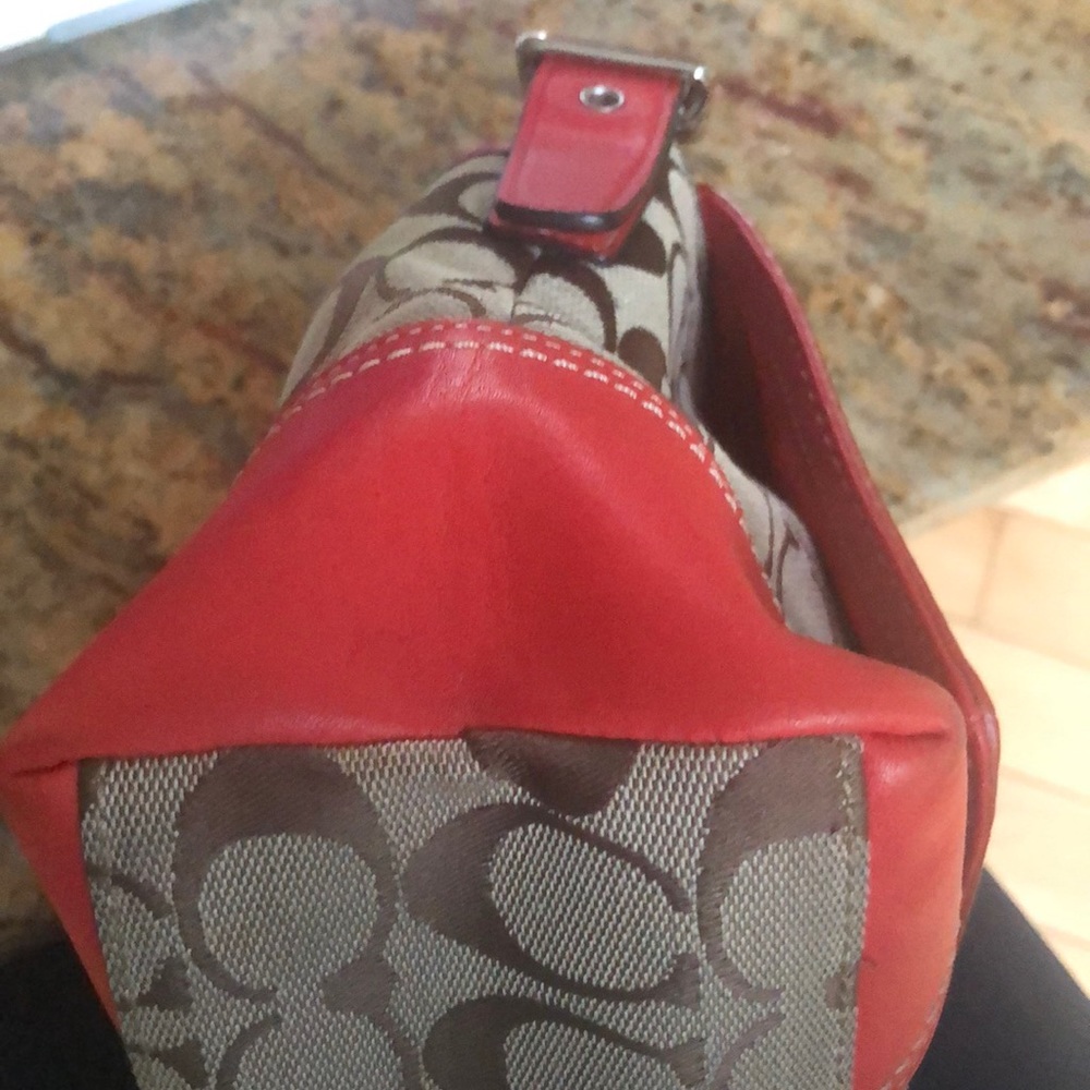 Coach handbag with matching wallet